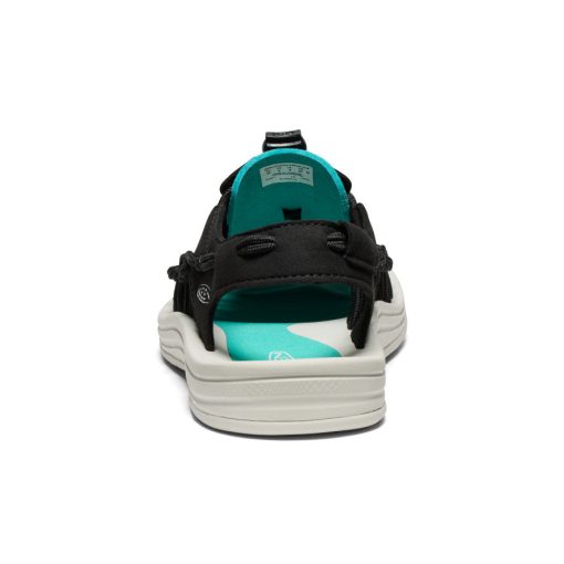 Men's UNEEK Sneaker  |  Black/Bright Aqua - Image 5