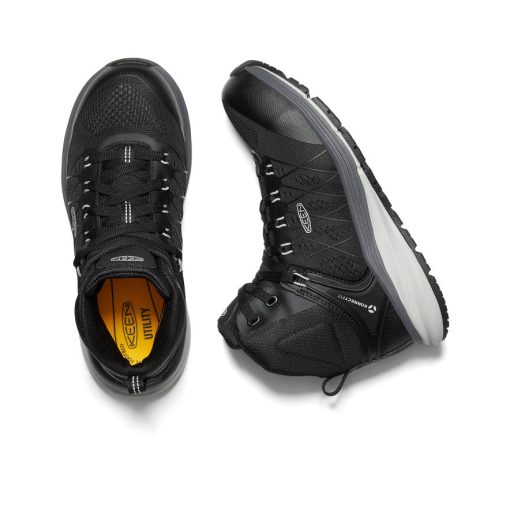 Women's Vista Energy Mid (Carbon Toe)  |  Vapor/Black - Image 4
