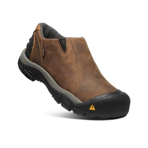 Men's Brixen Waterproof Low  |  Slate Black/Madder Brown - Image 3