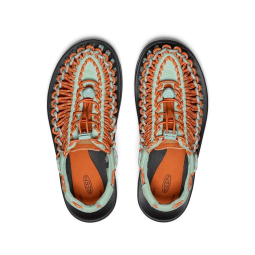 Women's UNEEK Sneaker  |  Granite Green/Gold Flame - Image 4