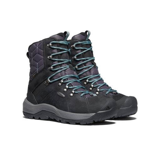 Women's Revel IV High Polar Waterproof Boot  |  Black/North Atlantic - Image 2