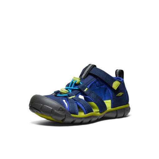 Big Kids' Seacamp II CNX  |  Naval Academy/Chartreuse - Image 2