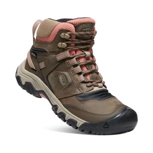 Women's Ridge Flex Waterproof Boot  |  Timberwolf/Brick Dust - Image 3