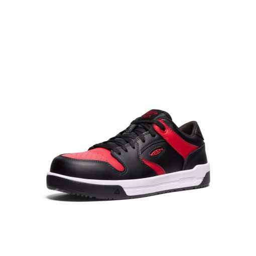 Men's Overton Work Shoe (Carbon Toe)  |  Salsa/Black - Image 3