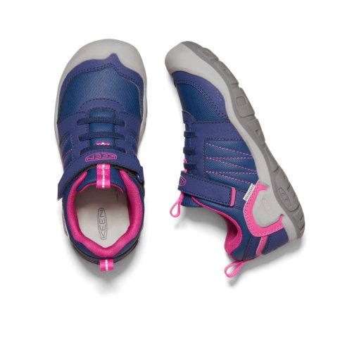 Big Kids' Knotch Peak Sneaker  |  Blue Depths/Pink Peacock - Image 4