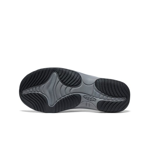 Men's Kona Leather Flip-Flop  |  Steel Grey/Black - Image 6
