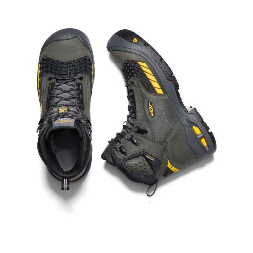 Men's Troy 6 Waterproof Boot (Carbon Toe)  |  Magnet/Black - Image 4