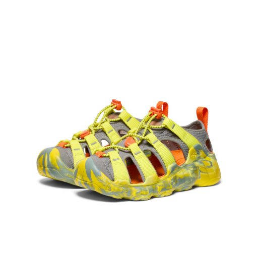 Big Kids' Hyperport H2 Sandal  |  Evening Primrose/Steel Grey - Image 3