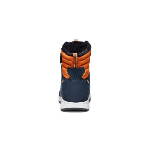 Big Kids' Skua Waterproof Winter Boot  |  Sky Captain/Gold Flame - Image 5