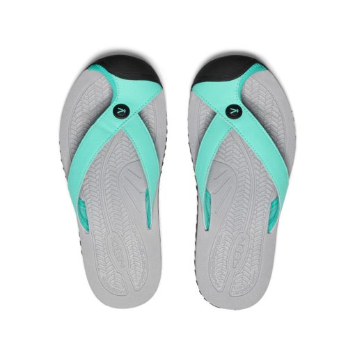 Women's Barbados Flip-Flop  |  Pool Blue/Bright Aqua - Image 4