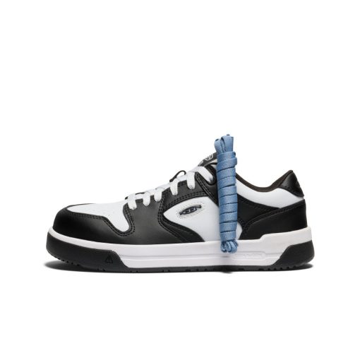 Women's Overton Work Shoe (Carbon Toe)  |  Star White/Black - Image 4