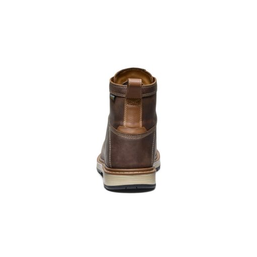 Men's San Jose 6 Waterproof 90° Heel Boot (Aluminum Toe)  |  Bison/Black - Image 5