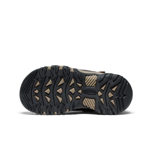 Little Kids' Targhee IV Waterproof Hiking Boot  |  Bison/Brindle - Image 6