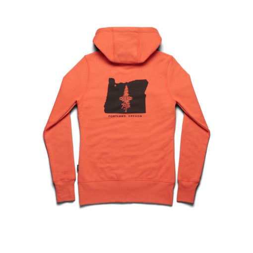 Women's PNW Hoodie  |  Burnt Ochre - Image 2