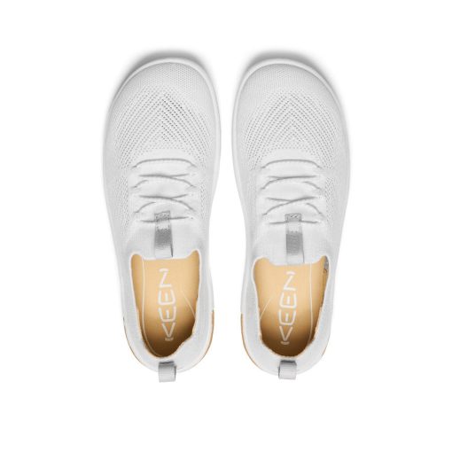 Women's KNX Knit Sneaker  |  Star White/Moonlite Mauve - Image 4