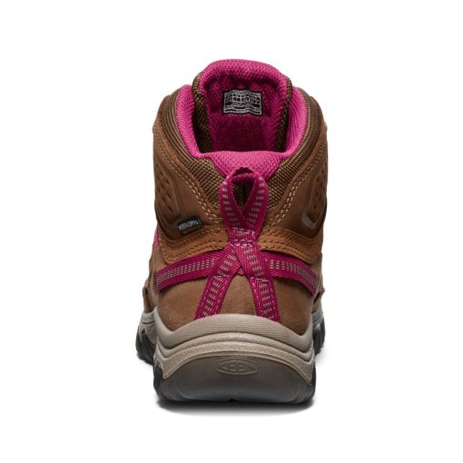 Women's Targhee IV Waterproof Hiking Boot  |  Bison/Beaujolais - Image 5