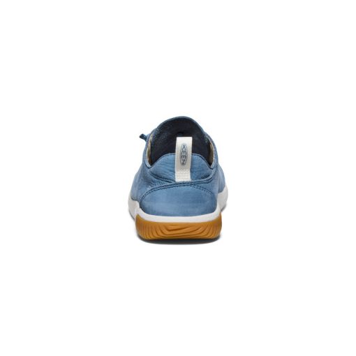 Big Kids' KNX Leather Sneaker  |  Coronet Blue/Vapor - Image 5