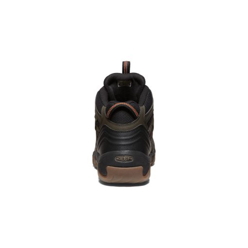 Men's Headout Waterproof Hiking Boot  |  Black Olive/Fossil Orange - Image 5