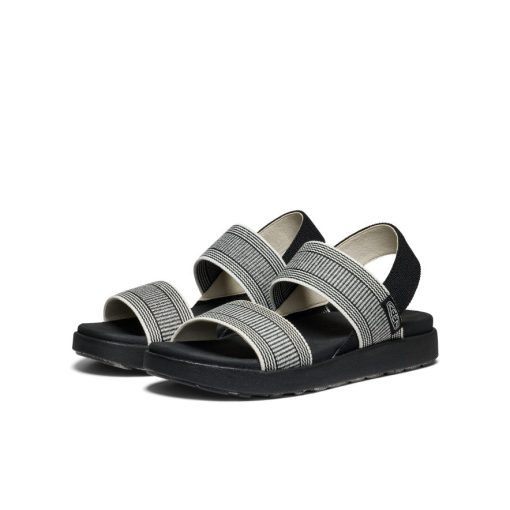 Women's Elle Backstrap Sandal  |  Black/Star White - Image 5