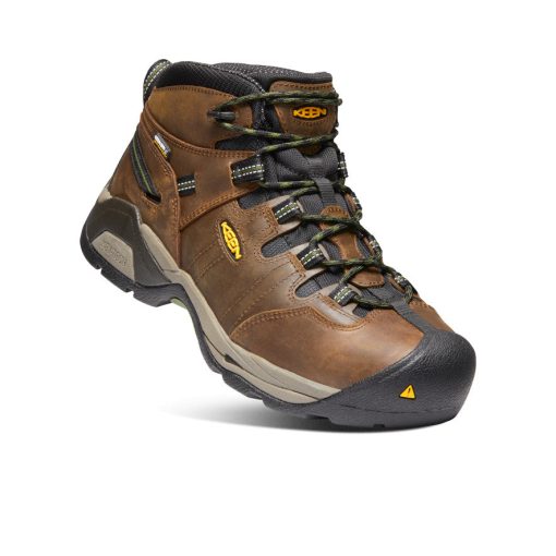 Men's Detroit XT Waterproof Boot (Steel Toe)  |  Cascade Brown/Bronze Green - Image 3