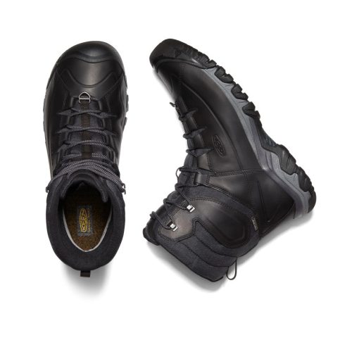 Men's Targhee High Lace Waterproof Boot  |  Black/Raven - Image 4