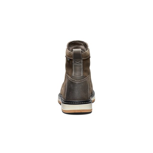 Women's San Jose 6 Waterproof 90° Heel Boot (Aluminum Toe)  |  Steel Grey/Gum - Image 5