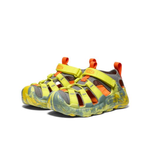 Little Kids' Hyperport H2 Sandal  |  Evening Primrose/Steel Grey - Image 3