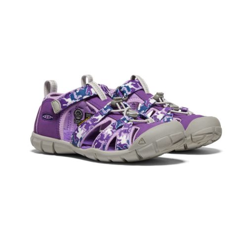 Big Kids' Seacamp II CNX  |  Camo/Tillandsia Purple - Image 2