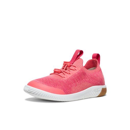 Little Kids' KNX Knit Sneaker  |  Dubarry/Star White - Image 3
