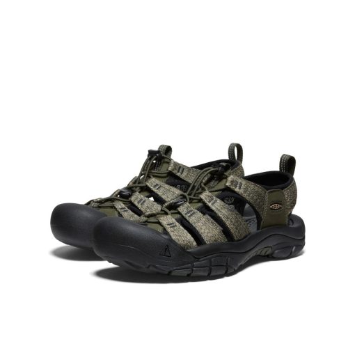 Men's Newport H2 Sandal  |  Forest Night/Black - Image 2