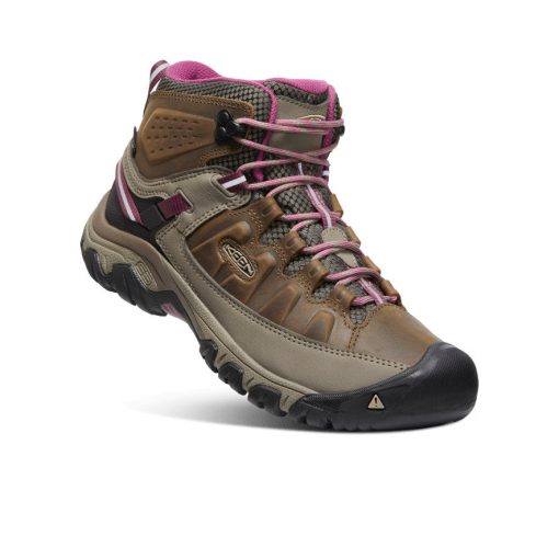 Women's Targhee III Waterproof Mid  |  Weiss/Boysenberry - Image 3
