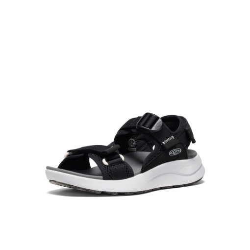 Women's Elle Sport Backstrap Sandal  |  Black/Steel Grey - Image 3