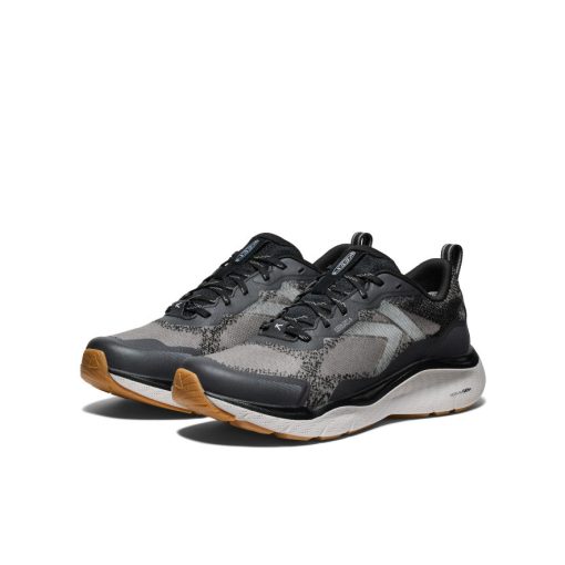 Women's Leiki Waterproof Hiking Shoe  |  Black/Steel Grey - Image 2