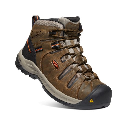 Men's Flint II Boot (Soft Toe)  |  Cascade Brown/Burnt Ochre - Image 3