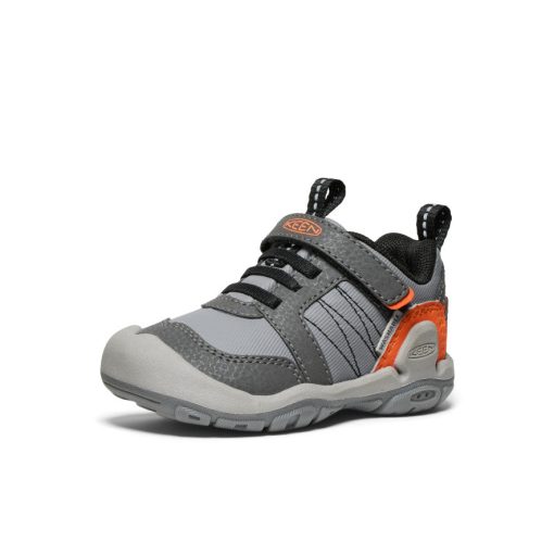 Toddlers' Knotch Peak Sneaker  |  Magnet/Safety Orange - Image 2