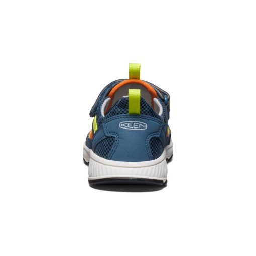 Big Kids' Motozoa Sandal  |  Vintage Indigo/Scarlet Ibis - Image 5
