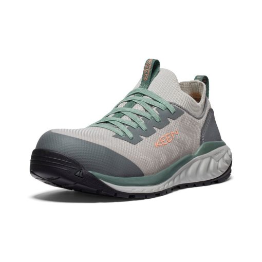Women's Arvada Shift Work Sneaker (Carbon Toe)  |  Steel Grey/Granite Green - Image 3