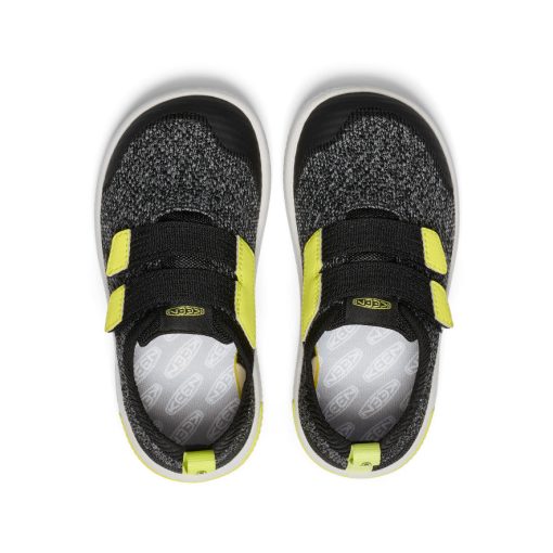 Little Kids' KNX Knit Double Strap  |  Black/Evening Primrose - Image 4