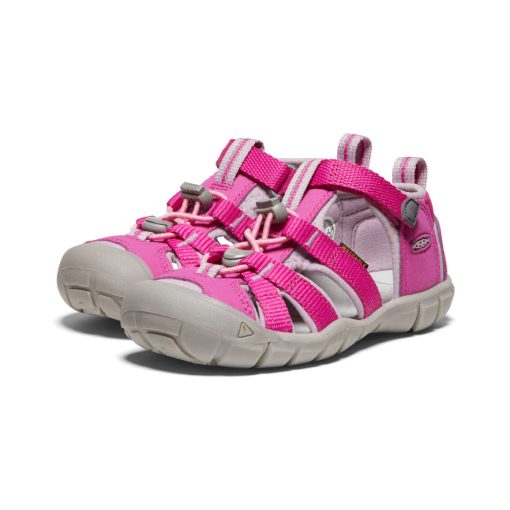Little Kids' Seacamp II CNX  |  Very Berry/Dawn Pink - Image 2