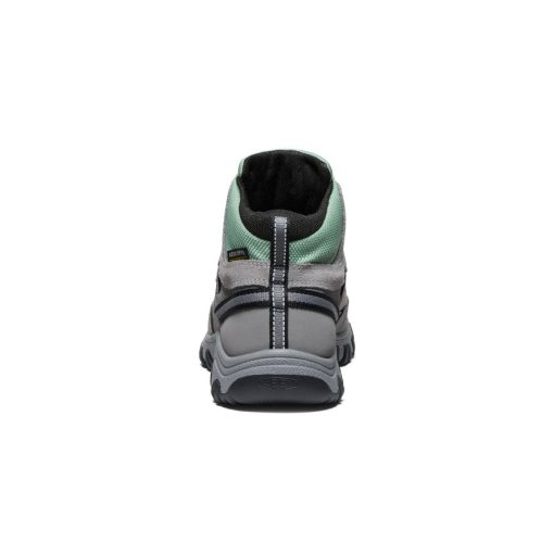 Big Kids' Targhee IV Waterproof Hiking Boot  |  Alloy/Granite Green - Image 5