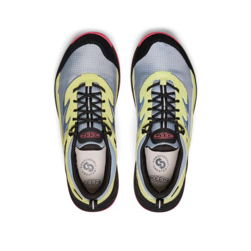 Men's Hightrail EXP Waterproof  |  Faded Denim/Rouge Red - Image 4