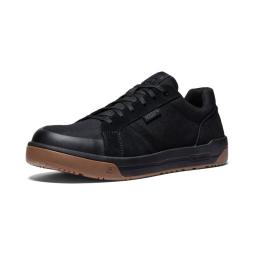 Men's Kenton ESD Work Shoe (Carbon Toe)  |  Black/Gum - Image 3