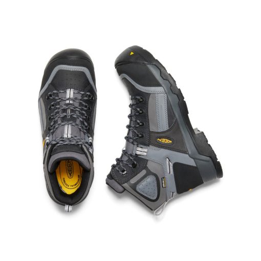 Men's Davenport 6 Insulated Waterproof Boot (Composite Toe)  |  Magnet/Steel Grey - Image 4