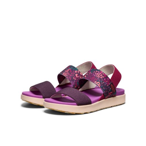 Women's Elle Backstrap Sandal  |  Beaujolais/Plum Perfect - Image 3