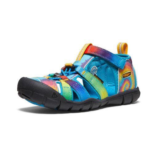 Big Kids' Seacamp II CNX  |  Vivid Blue/Original Tie Dye - Image 3