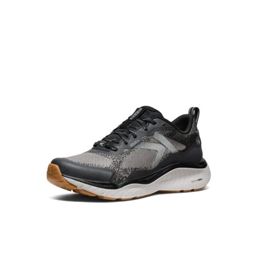 Women's Leiki Waterproof Hiking Shoe  |  Black/Steel Grey - Image 3