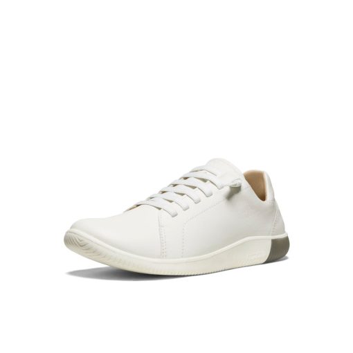 Men's KNX Leather Sneaker  |  Star White/Star White - Image 3