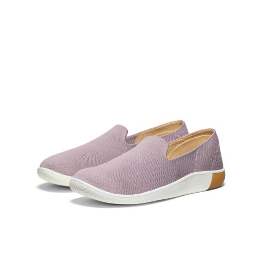 Women's KNX Knit Slip-On  |  Toadstool/Cameo Rose - Image 2