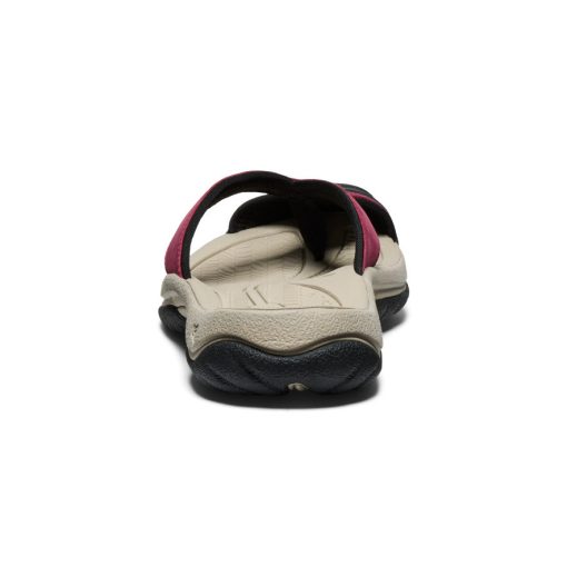 Women's Waimea Leather Flip-Flop  |  Beaujolais - Image 4