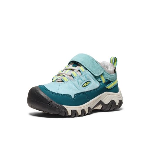 Little Kids' Targhee IV Waterproof Hiking Shoe  |  Reef Waters/Daiquiri Green - Image 3